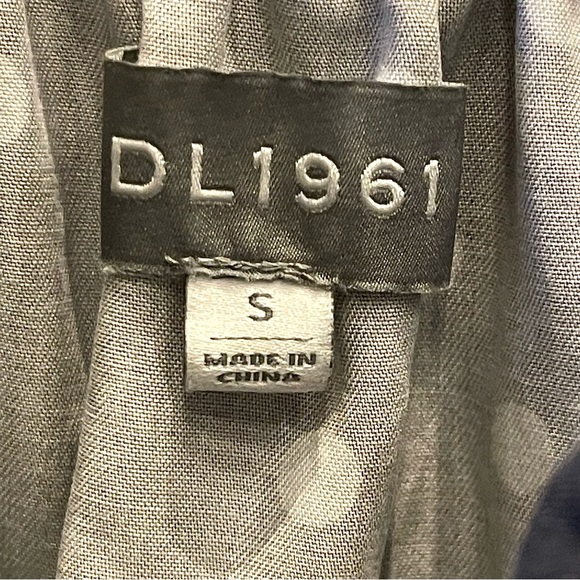 DL1961 Premium Denim’Dennet’ Tie-Straps Polka-Dot Cropped Tank | Size S - Picture 8 of 10